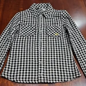 Billabong Monochrome Checkered Shirt